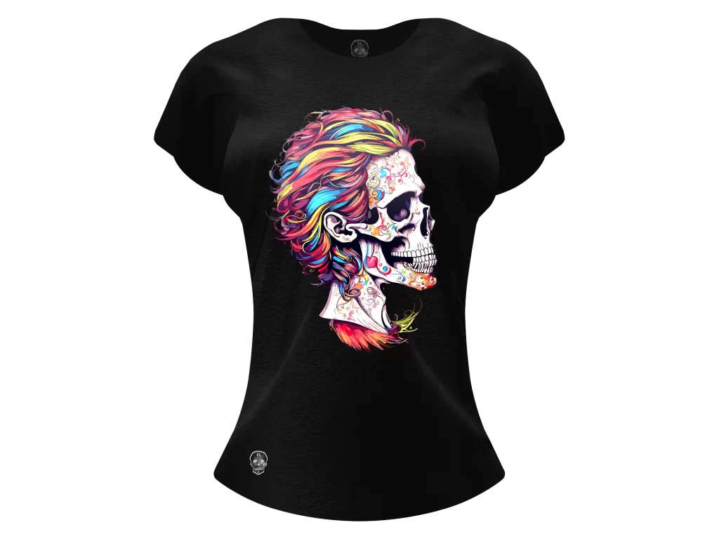 Skull Head Collor Hair