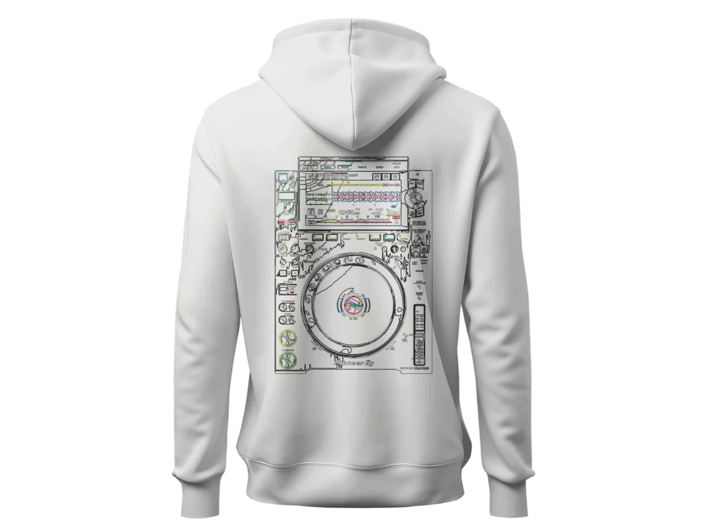 CDJ P Strokes Blusa Moletom